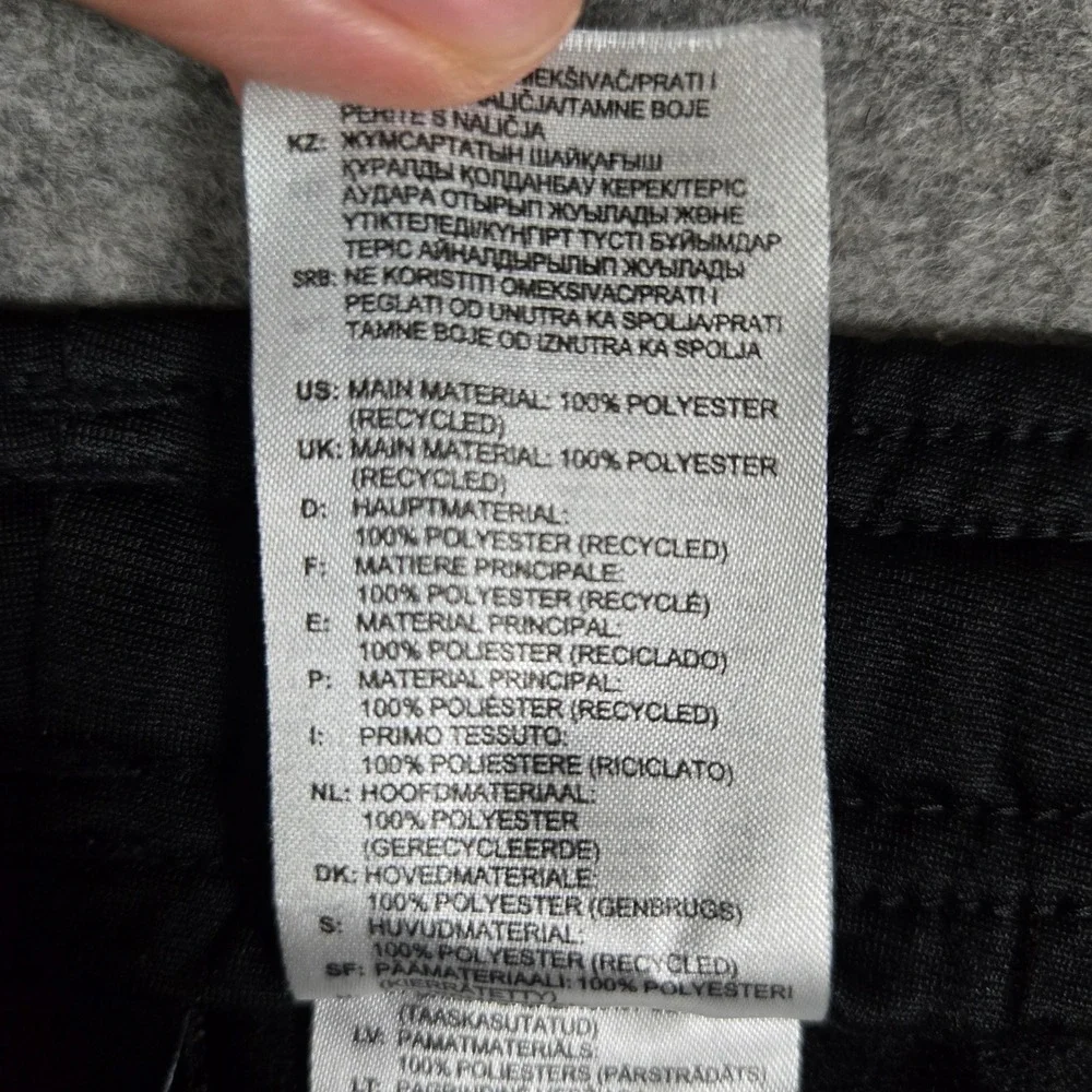 Adidas Mens Black 3-Stripe Classic Track Pants L